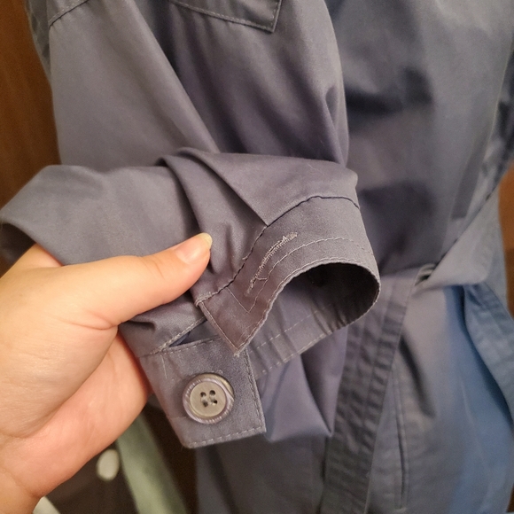 Vintage London Fog Periwinkle "car coat" - Picture 13 of 15